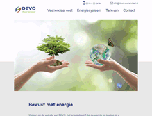 Tablet Screenshot of devo-veenendaal.nl
